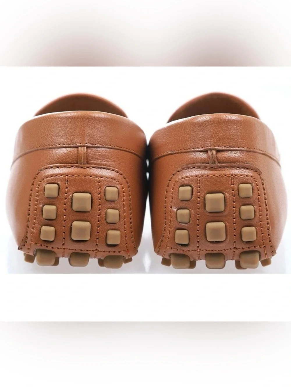 NEW GUCCI MEN CAMEL LEATHER HORSEBIT DETAIL MOCCASIN LOAFER SHOES 8/ US 8.5
